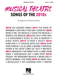 Musical Theatre Songs of the 2010s Vocal Solo & Collections sheet music cover Thumbnail